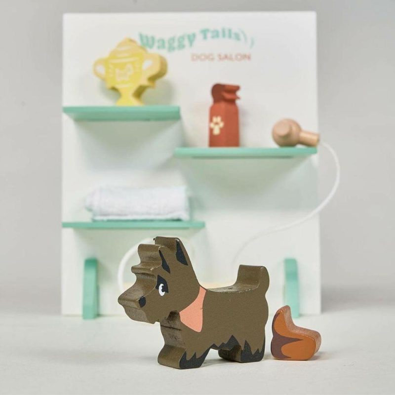 Pretend Play | Waggy Tails Wooden Dog Salon Pretend Play Pretend Play