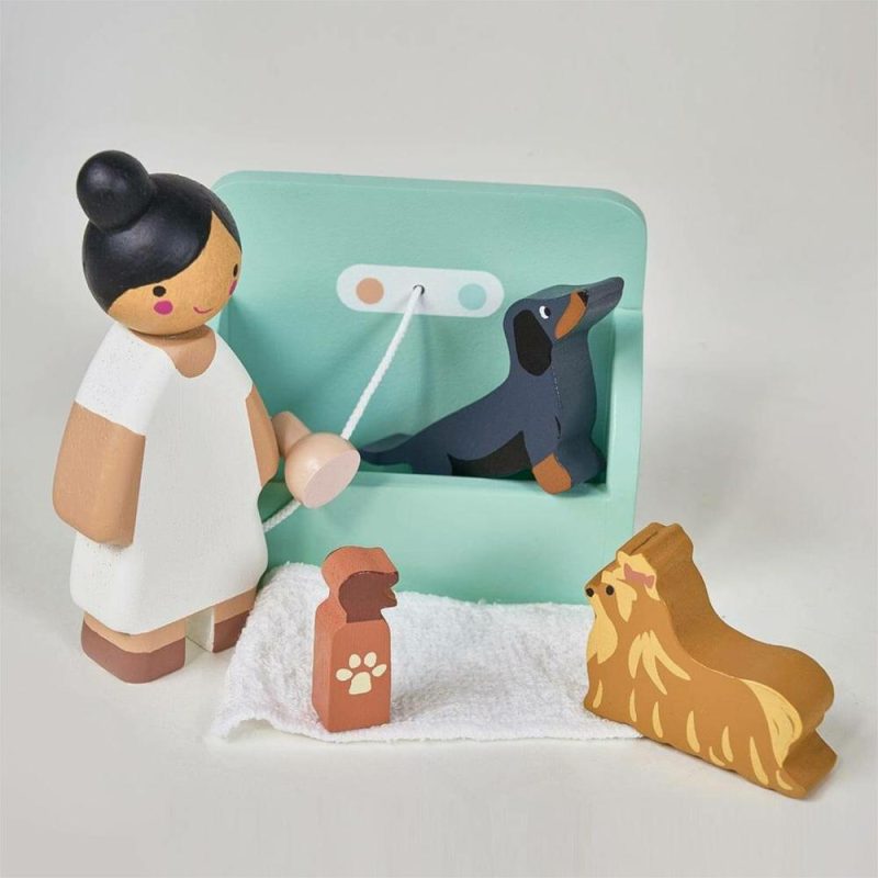 Pretend Play | Waggy Tails Wooden Dog Salon Pretend Play Pretend Play