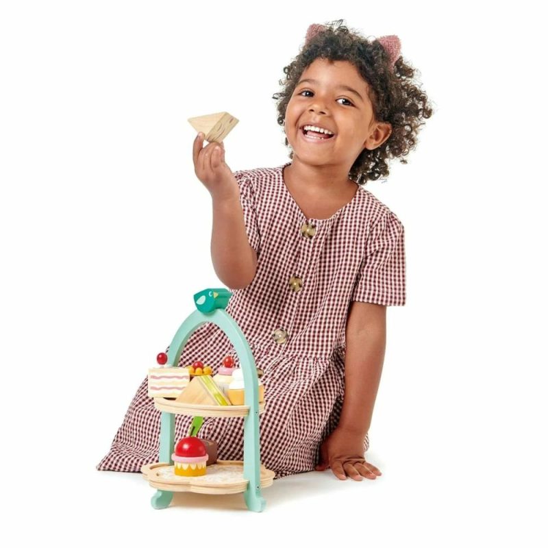 Pretend Play | Wooden Afternoon Tea Stand Pretend Play Pretend Play