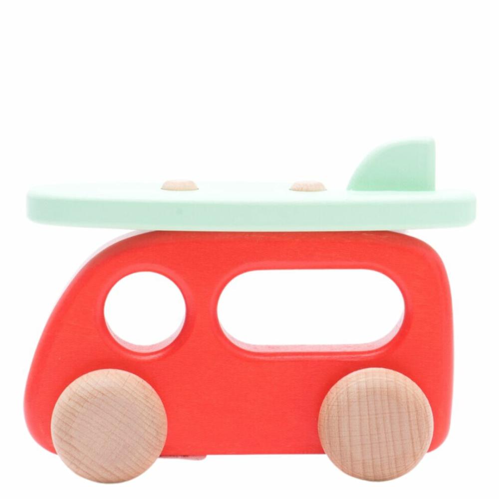 Pretend Play | Wooden Camper Van With Surfboard Pretend Play Pretend Play