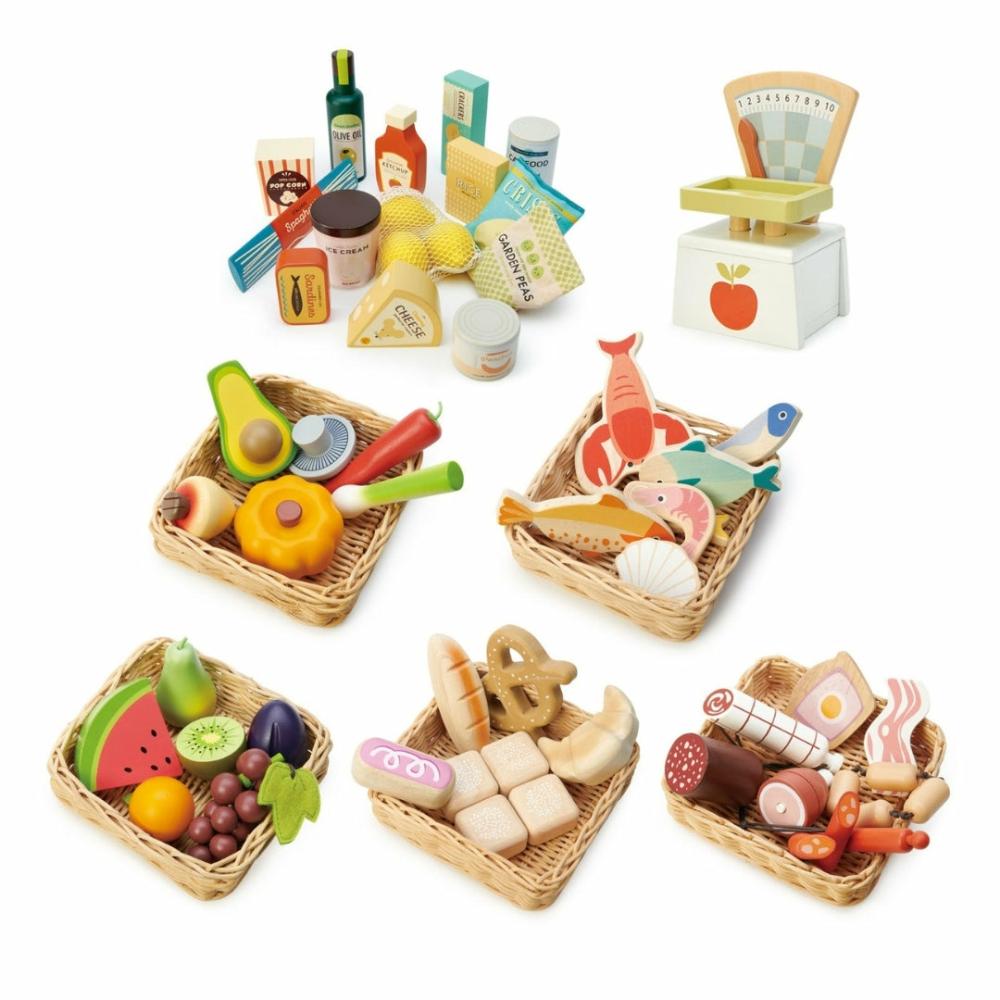 Pretend Play | Wooden Market Day Play Food Bundle Pretend Play Pretend Play