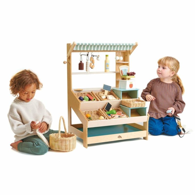 Pretend Play | Wooden Market Stall Pretend Play Pretend Play