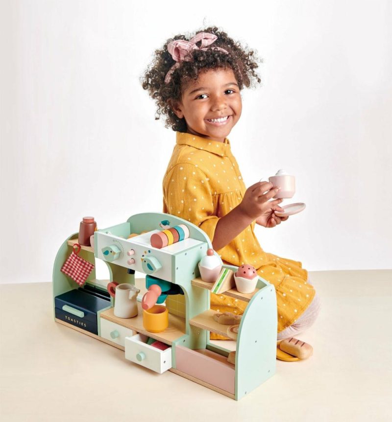 Pretend Play | Wooden Mini Chef Bird’S Nest Café Pretend Play Pretend Play