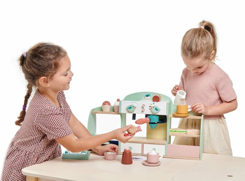 Pretend Play | Wooden Mini Chef Bird’S Nest Café Pretend Play Pretend Play