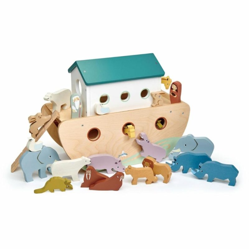 Pretend Play | Wooden Noah’S Ark Play Set Pretend Play Pretend Play