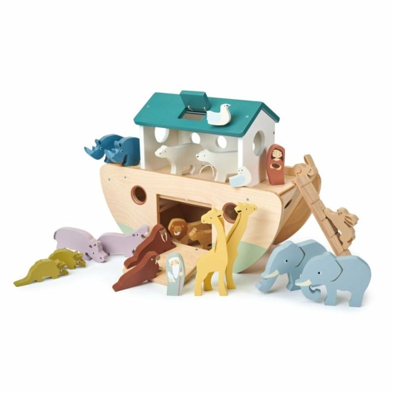 Pretend Play | Wooden Noah’S Ark Play Set Pretend Play Pretend Play