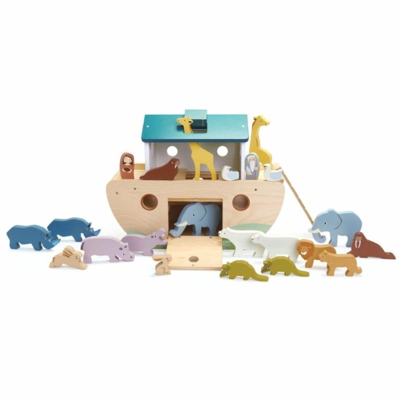 Pretend Play | Wooden Noah’S Ark Play Set Pretend Play Pretend Play