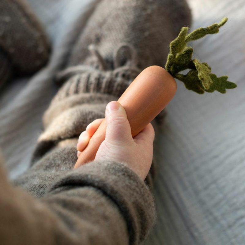 Pretend Play | Wooden Root Vegetable Set Pretend Play Pretend Play