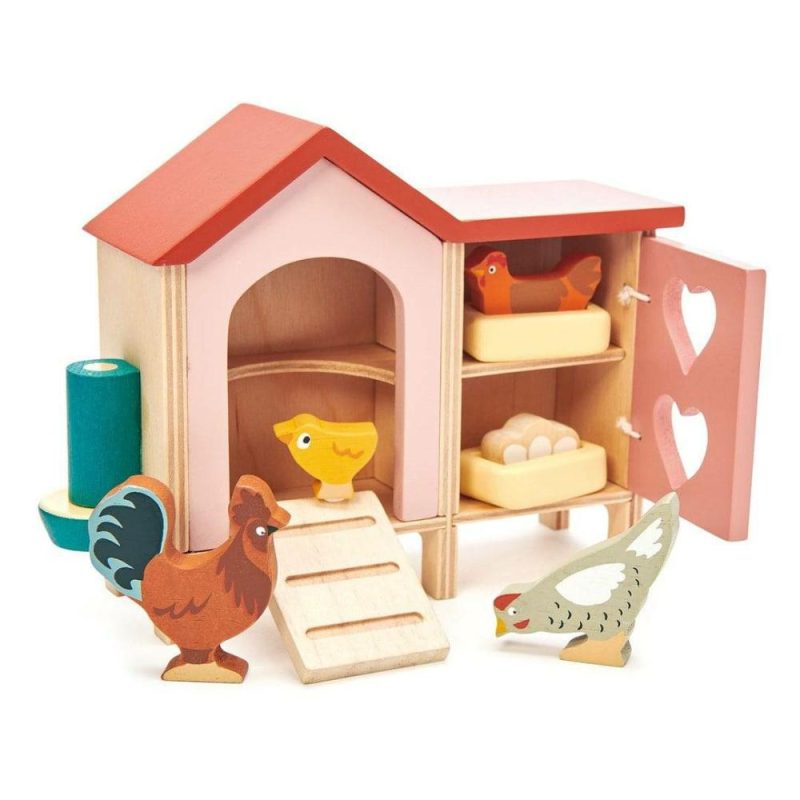 Pretend Play | Wooden Toy Chicken Coop Pretend Play Pretend Play