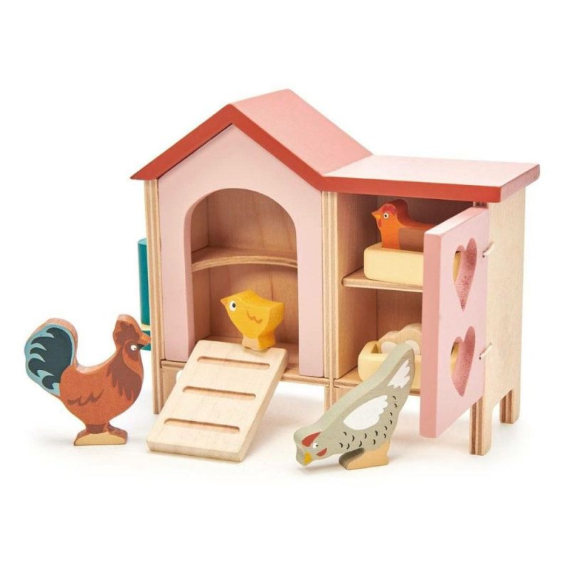 Pretend Play | Wooden Toy Chicken Coop Pretend Play Pretend Play