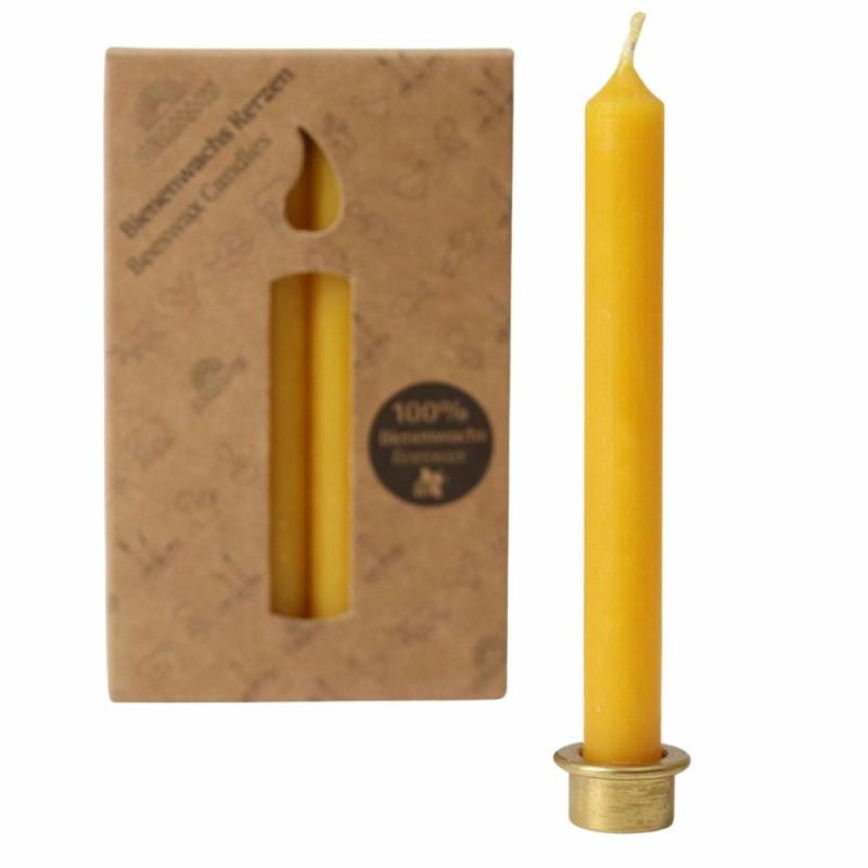 Waldorf Essentials | 100% Beeswax Amber Candles Waldorf Essentials Waldorf Essentials