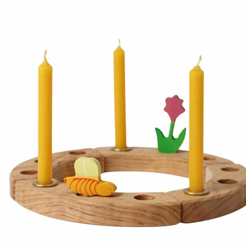 Waldorf Essentials | 100% Beeswax Amber Candles Waldorf Essentials Waldorf Essentials