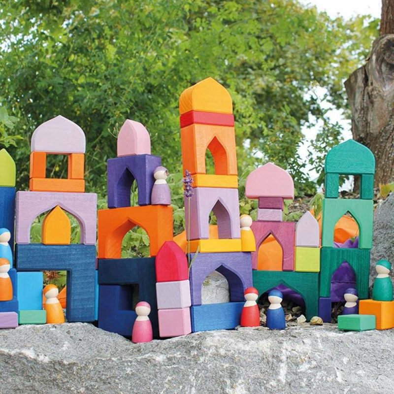 Waldorf Essentials | 1001 Nights Wooden Blocks Building Set Waldorf Essentials Waldorf Essentials