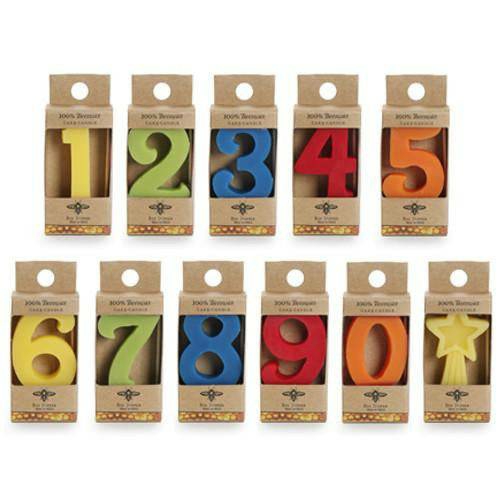 Waldorf Essentials | Beeswax Birthday Number Candle Waldorf Essentials 5