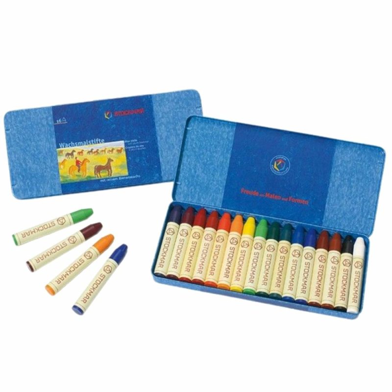 Waldorf Essentials | Beeswax Crayons – 16 Sticks Waldorf Essentials Waldorf Essentials