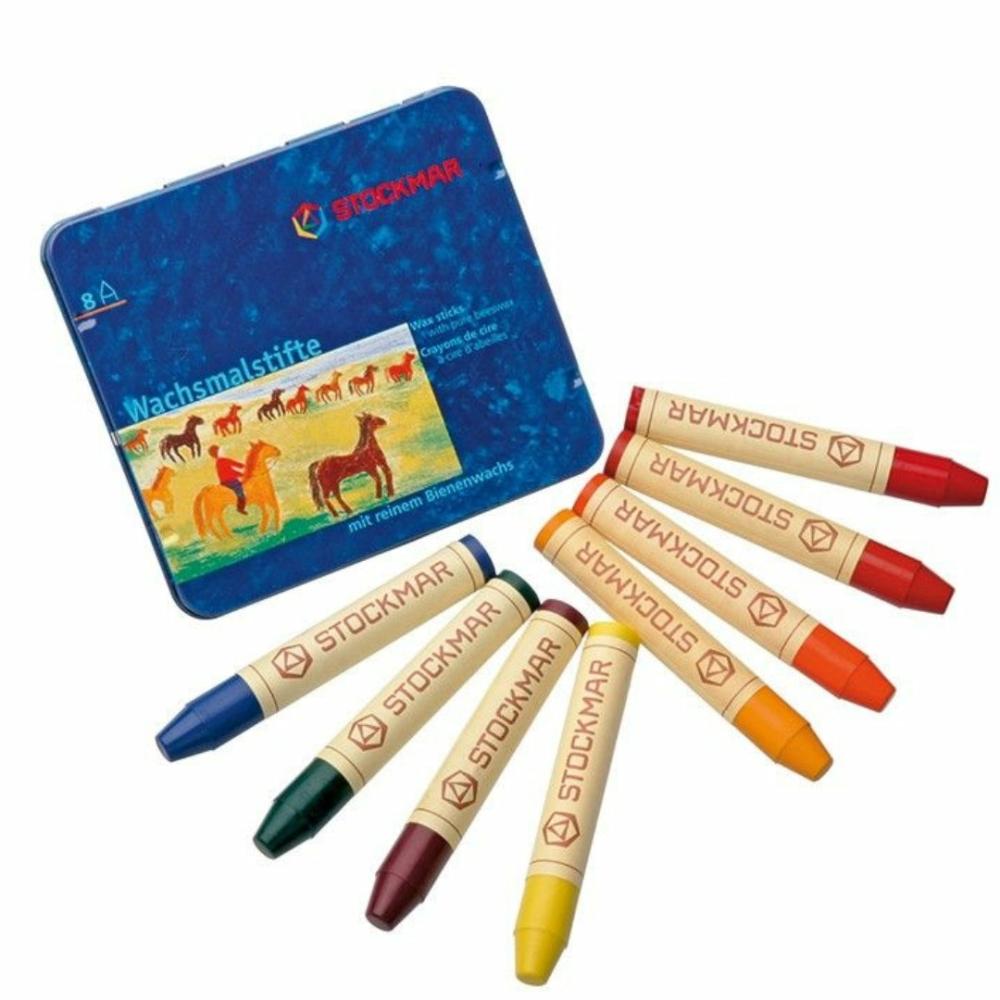 Waldorf Essentials | Beeswax Crayons – Waldorf Mix – 8 Sticks Waldorf Essentials Waldorf Essentials