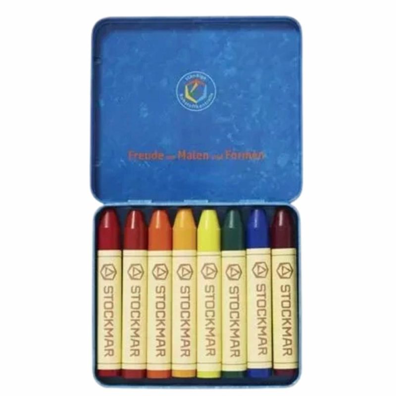 Waldorf Essentials | Beeswax Crayons – Waldorf Mix – 8 Sticks Waldorf Essentials Waldorf Essentials