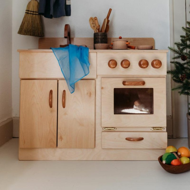 Waldorf Essentials | Classic Wooden Play Kitchen Waldorf Essentials Waldorf Essentials