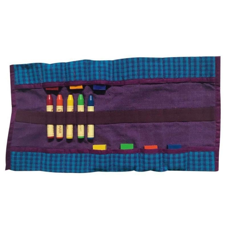 Waldorf Essentials | Crayon Roll Waldorf Essentials Blue/Green