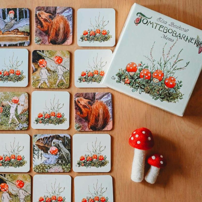 Waldorf Essentials | Elsa Beskow Children Of The Forest “Tomtebobarnen” Memory Game Waldorf Essentials Waldorf Essentials