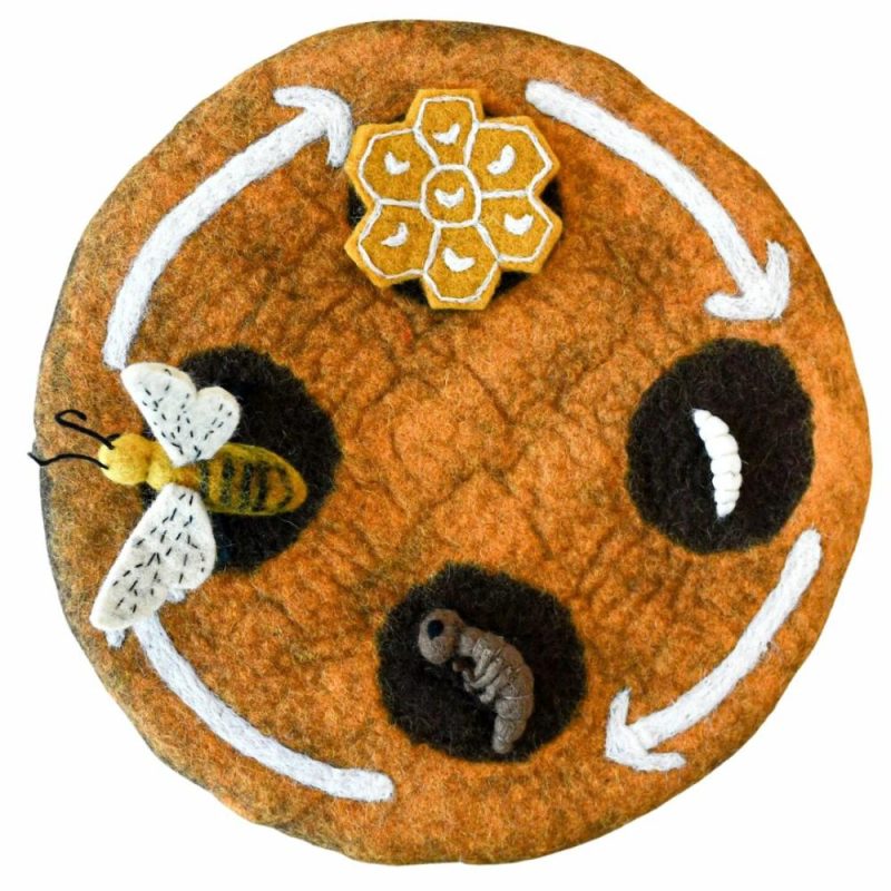 Waldorf Essentials | Felt Lifecycle Of A Honey Bee Waldorf Essentials Waldorf Essentials