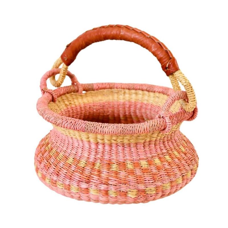 Waldorf Essentials | Field Of Flowers Swing Bolga Basket Waldorf Essentials Waldorf Essentials