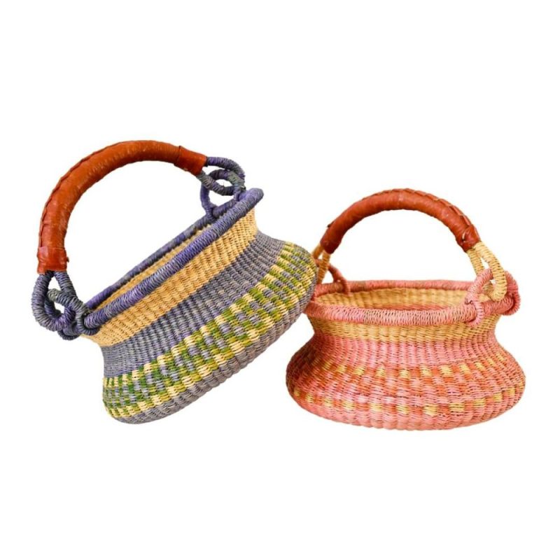 Waldorf Essentials | Field Of Flowers Swing Bolga Basket Waldorf Essentials Waldorf Essentials