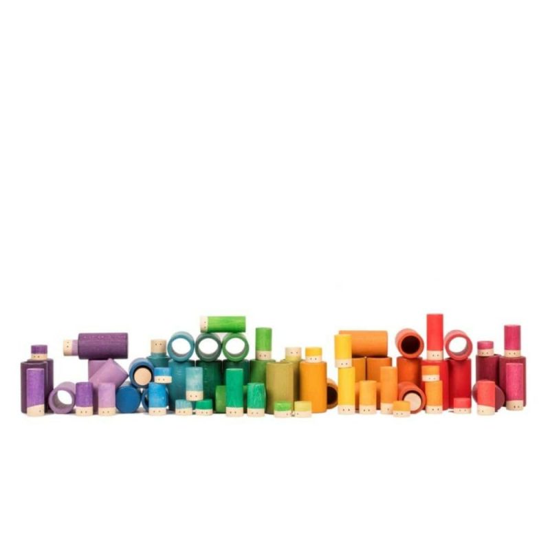 Waldorf Essentials | Lola 72-Piece Wooden Building Set Waldorf Essentials Waldorf Essentials