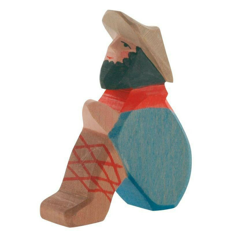 Waldorf Essentials | Nativity Shepherd Sitting Waldorf Essentials Waldorf Essentials