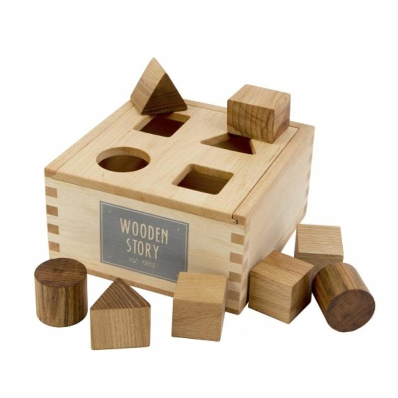 Waldorf Essentials | Natural Shape Sorter Box Waldorf Essentials Waldorf Essentials