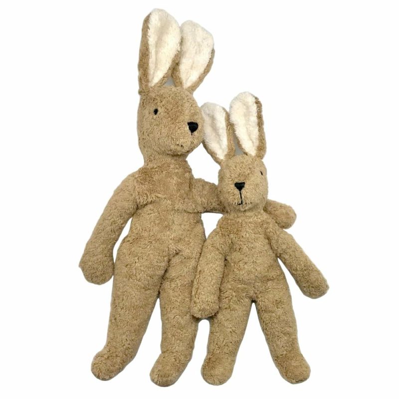 Waldorf Essentials | Organic Floppy Bunny Rabbit, Beige Waldorf Essentials Large