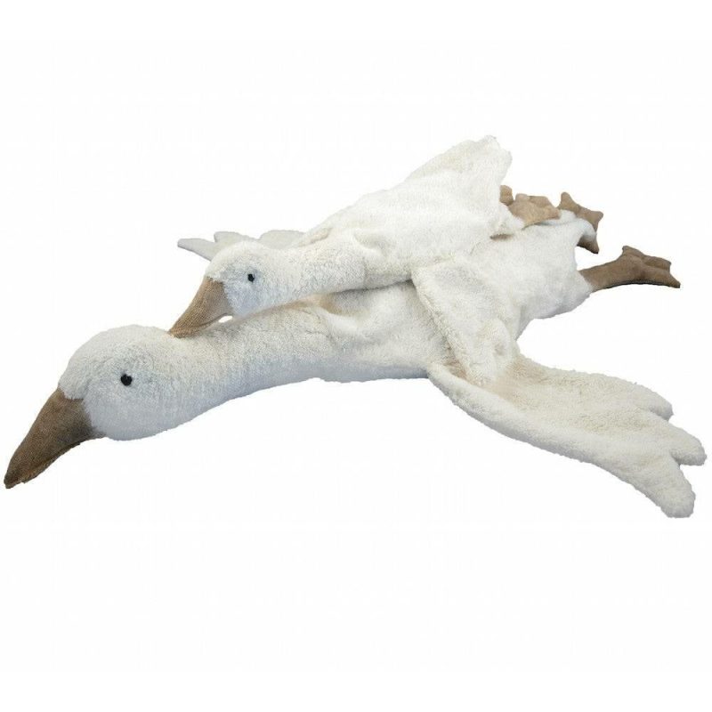 Waldorf Essentials | Organic Goose Warming Pillow- White Waldorf Essentials Large Goose