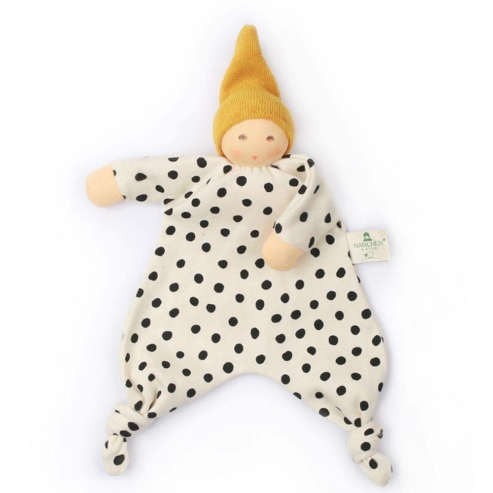 Waldorf Essentials | Organic Little Dot Blanket Doll (Multiple Colors) Waldorf Essentials Golden Yellow