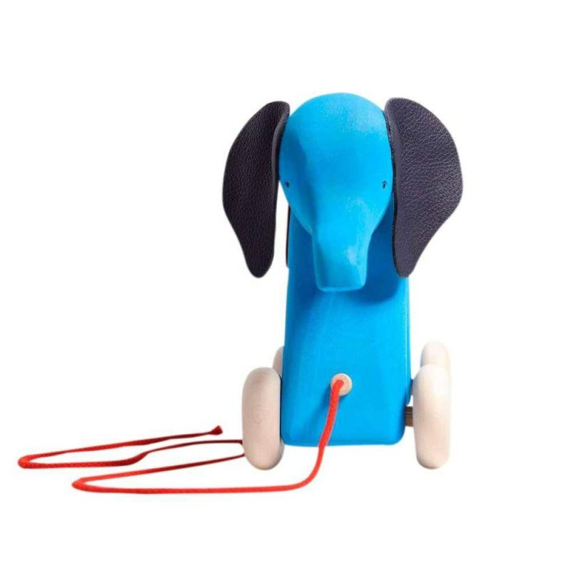 Waldorf Essentials | Otto The Elephant – Wooden Pull-Toy Waldorf Essentials Waldorf Essentials