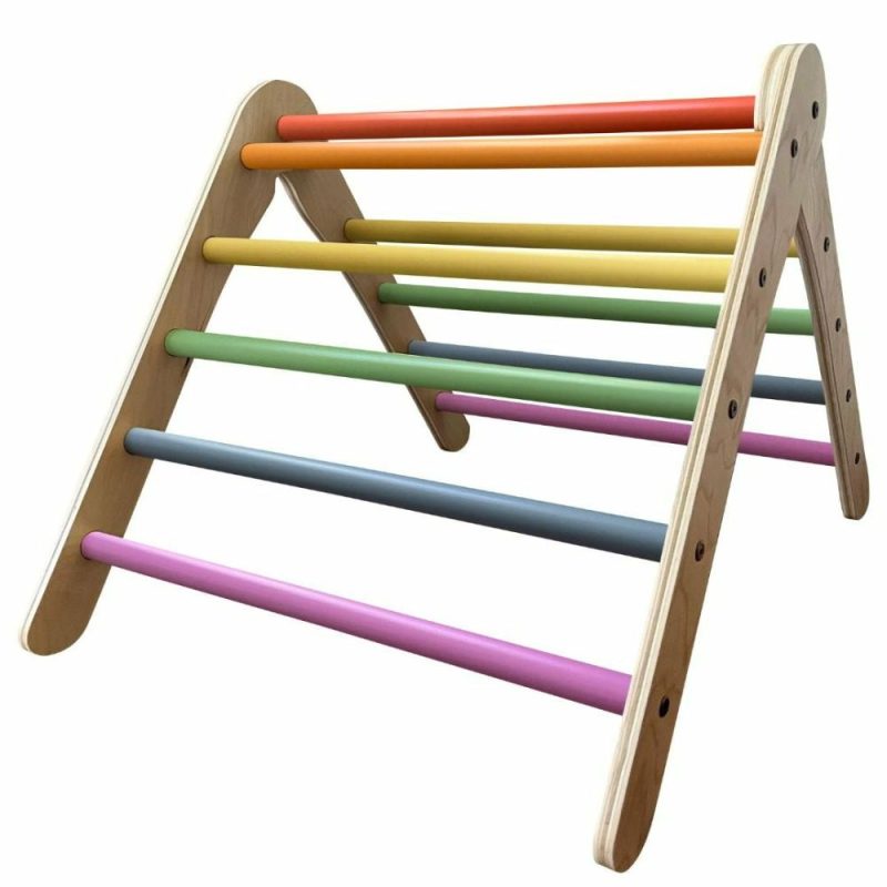 Waldorf Essentials | Rainbow Climbing Triangle Waldorf Essentials Waldorf Essentials