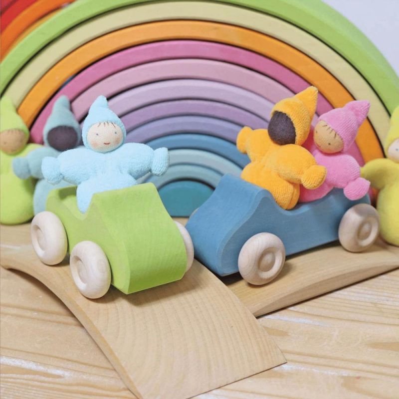 Waldorf Essentials | Set Of Pastel Pocket Babies Waldorf Essentials Waldorf Essentials