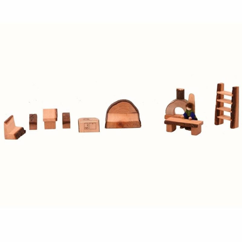 Waldorf Essentials | Shire Dollhouse Branch Furniture Set Waldorf Essentials Waldorf Essentials