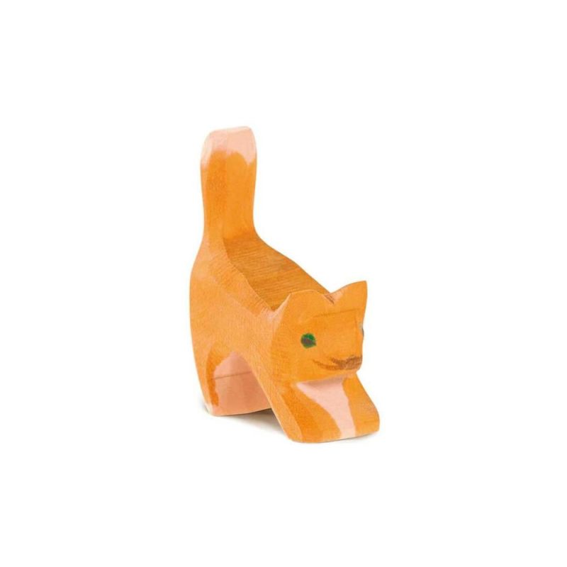 Waldorf Essentials | Small Orange Cat, Head Low Waldorf Essentials Waldorf Essentials