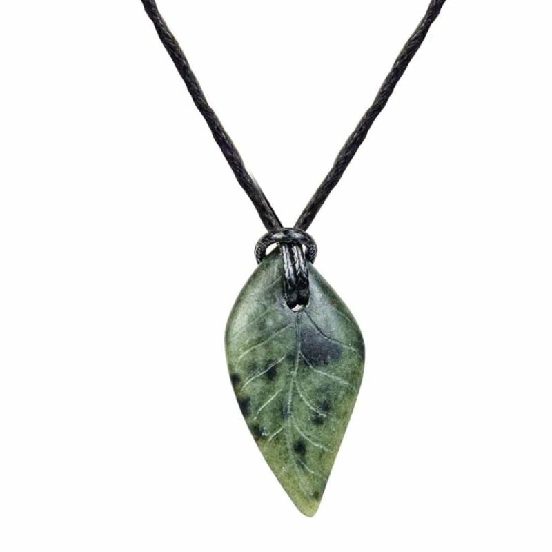 Waldorf Essentials | Soapstone Leaf Pendant Kit Waldorf Essentials Waldorf Essentials