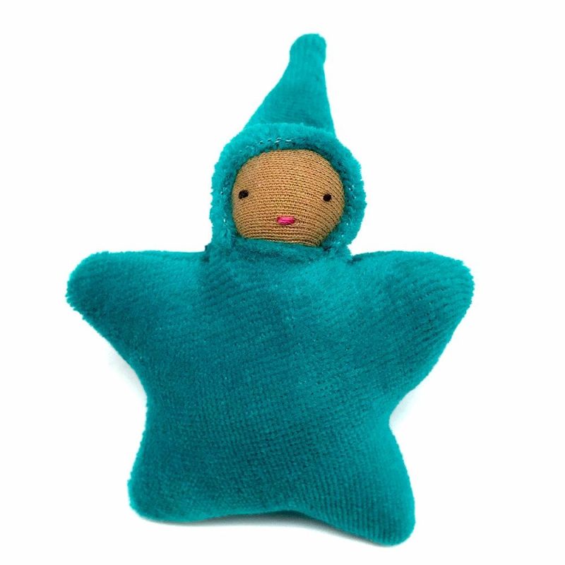 Waldorf Essentials | Star Baby Pocket Waldorf Doll Waldorf Essentials Blue