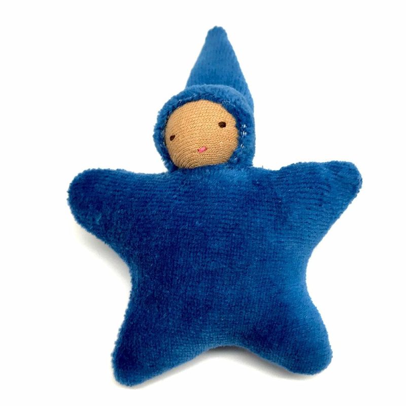 Waldorf Essentials | Star Baby Pocket Waldorf Doll Waldorf Essentials Blue