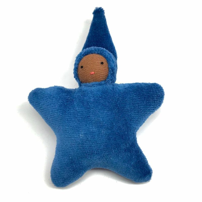 Waldorf Essentials | Star Baby Pocket Waldorf Doll Waldorf Essentials Blue