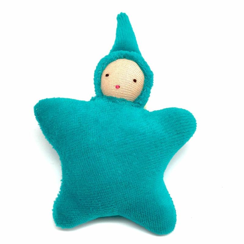 Waldorf Essentials | Star Baby Pocket Waldorf Doll Waldorf Essentials Blue