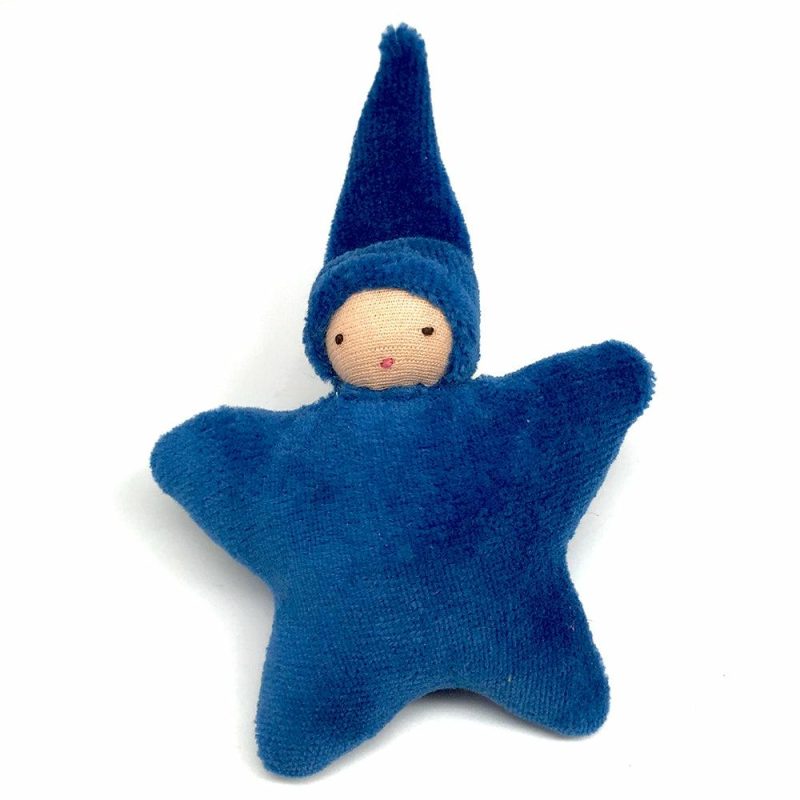 Waldorf Essentials | Star Baby Pocket Waldorf Doll Waldorf Essentials Blue