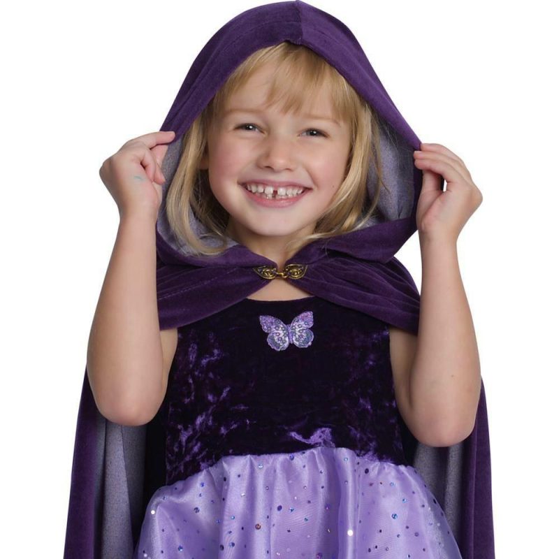 Waldorf Essentials | Storybook Hooded Cloak – Purple Waldorf Essentials Waldorf Essentials