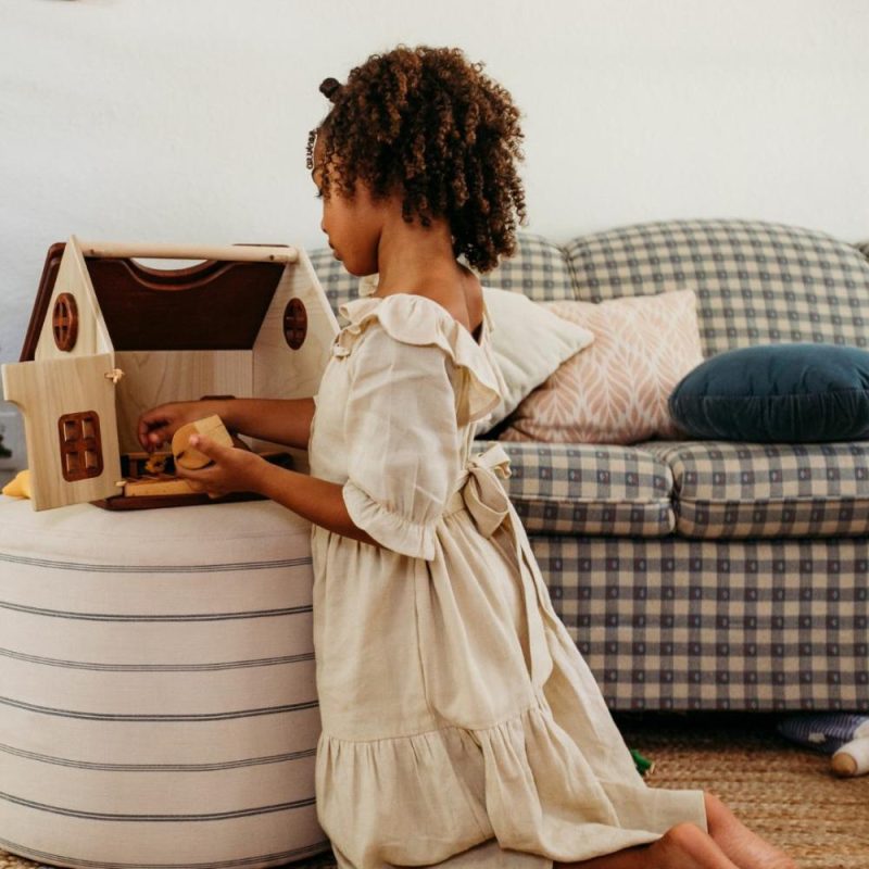 Waldorf Essentials | Thimbleberry Cottage – Classic Wooden Dollhouse Waldorf Essentials Waldorf Essentials