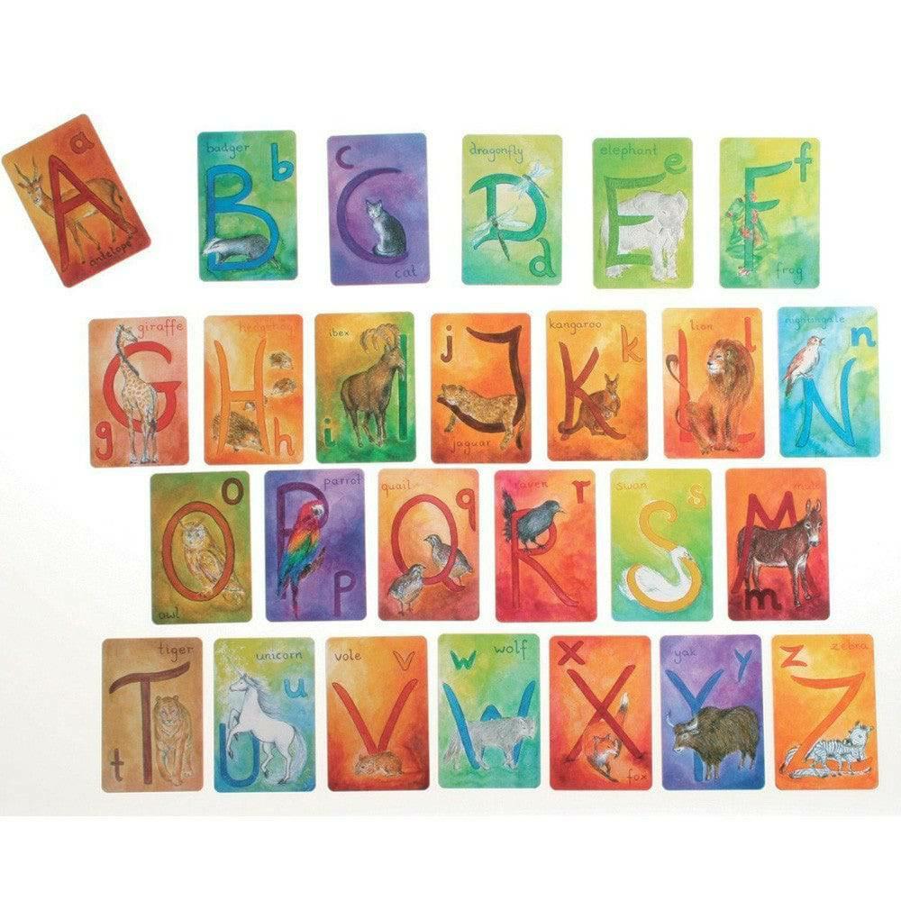 Waldorf Essentials | Waldorf Alphabet Letter Cards – English Waldorf Essentials Waldorf Essentials