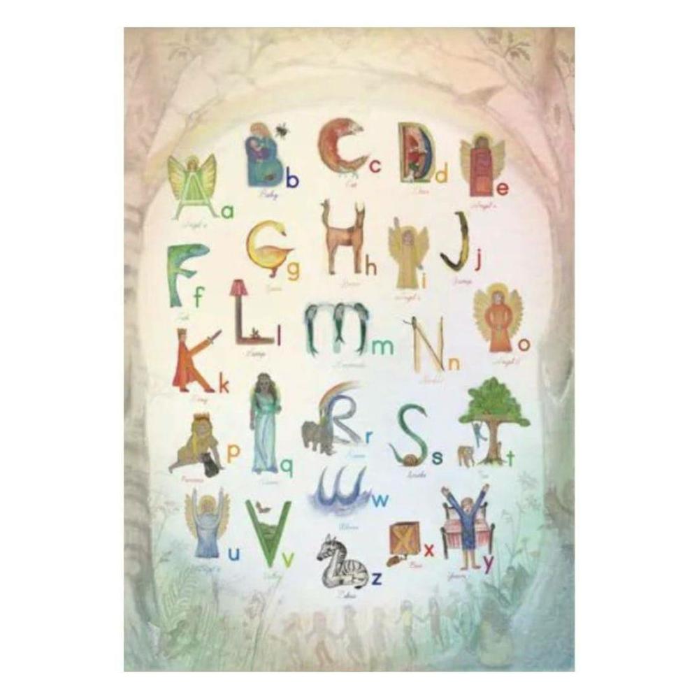 Waldorf Essentials | Waldorf Alphabet Poster Waldorf Essentials Waldorf Essentials