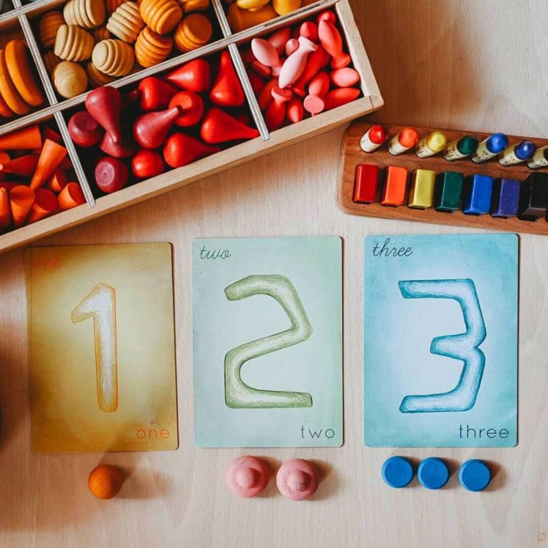 Waldorf Essentials | Waldorf Numbers Cards Set Waldorf Essentials Waldorf Essentials