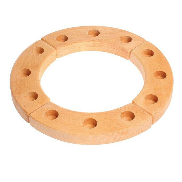 Waldorf Essentials | Waldorf Wooden Birthday Ring – Natural Waldorf Essentials Waldorf Essentials